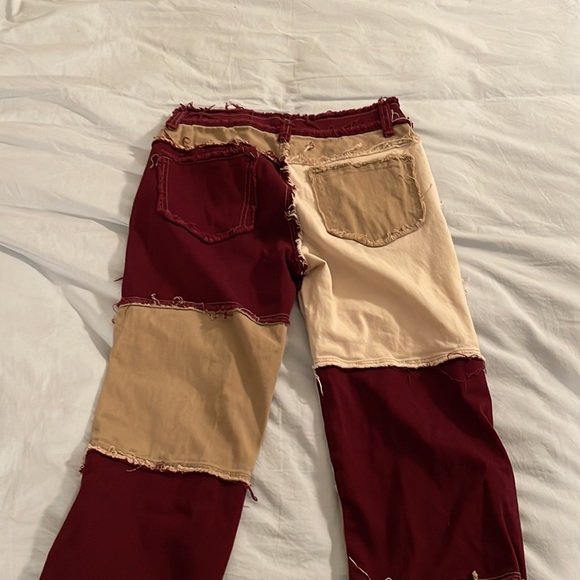 Amazon patchwork jeans - Picture 2 of 3